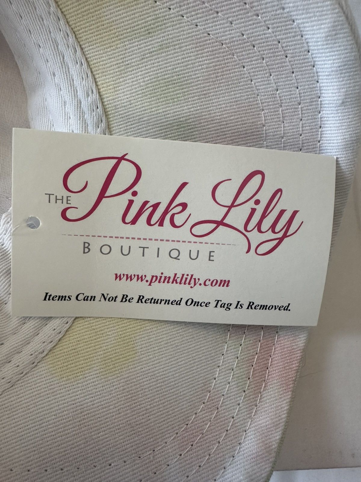Other Pink Lilly/New/Pastel/Tie-Dye/Spring/Baseball Cap Size ONE SIZE - 3 Thumbnail