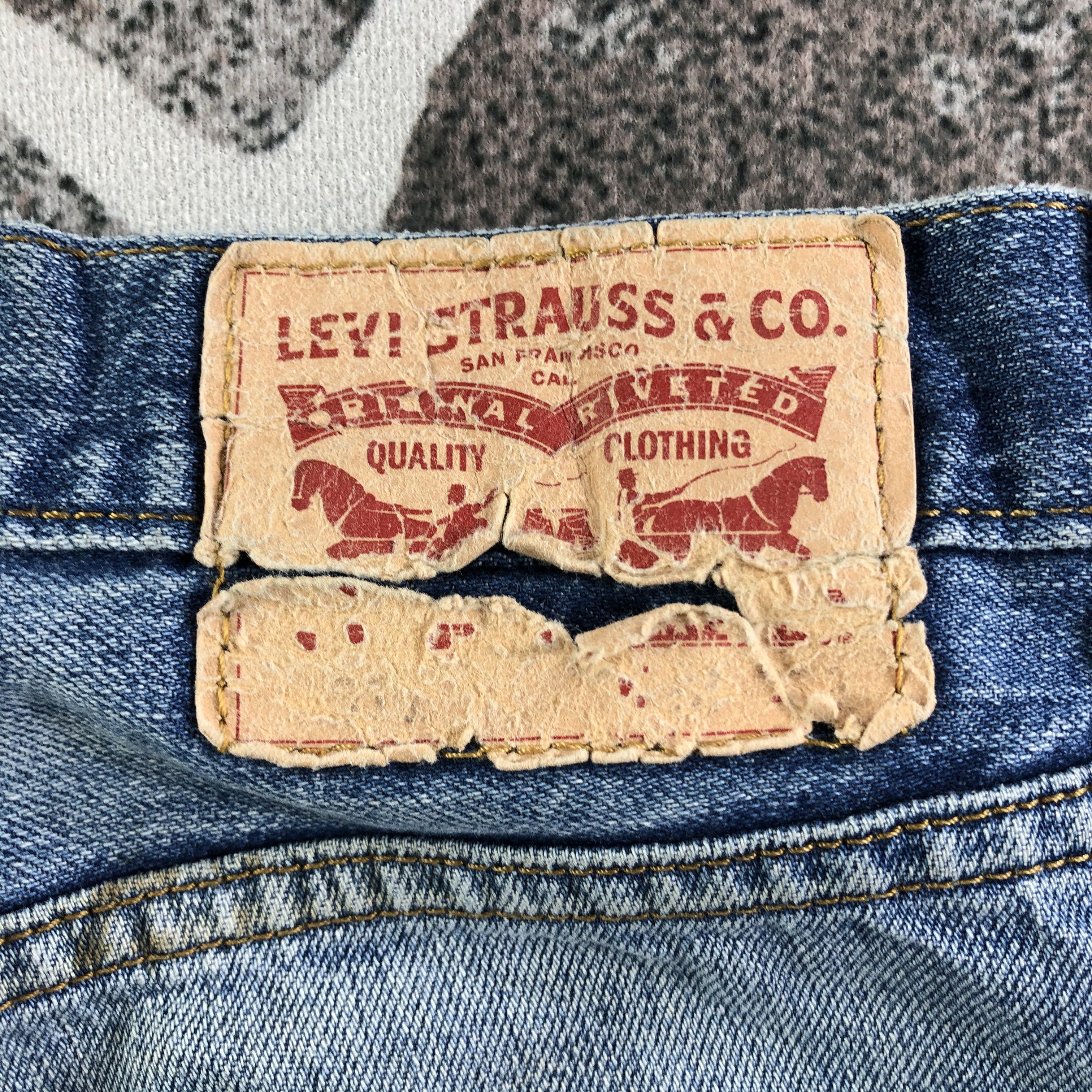 Levi's Vintage Levis 511 Jeans Distressed Denim KJ2337 Size US 28 / EU 44 - 5 Thumbnail