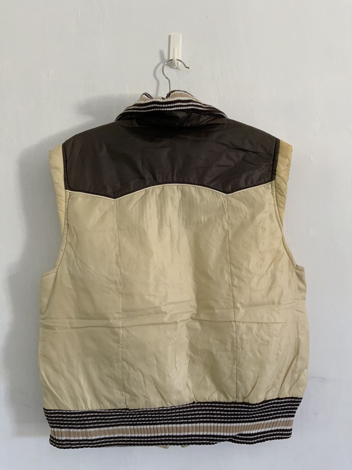 Vintage Rodo Laven Japan Made Puffer Fade Vest Size US M / EU 48-50 / 2 - 2 Thumbnail