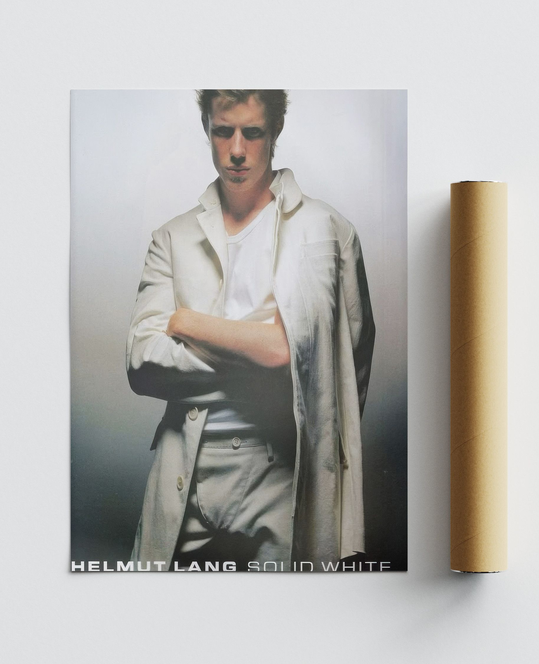 Helmut Lang 90s Helmut Lang Poster Gift Vintage Archive Lookbook Logo Size ONE SIZE - 3 Thumbnail