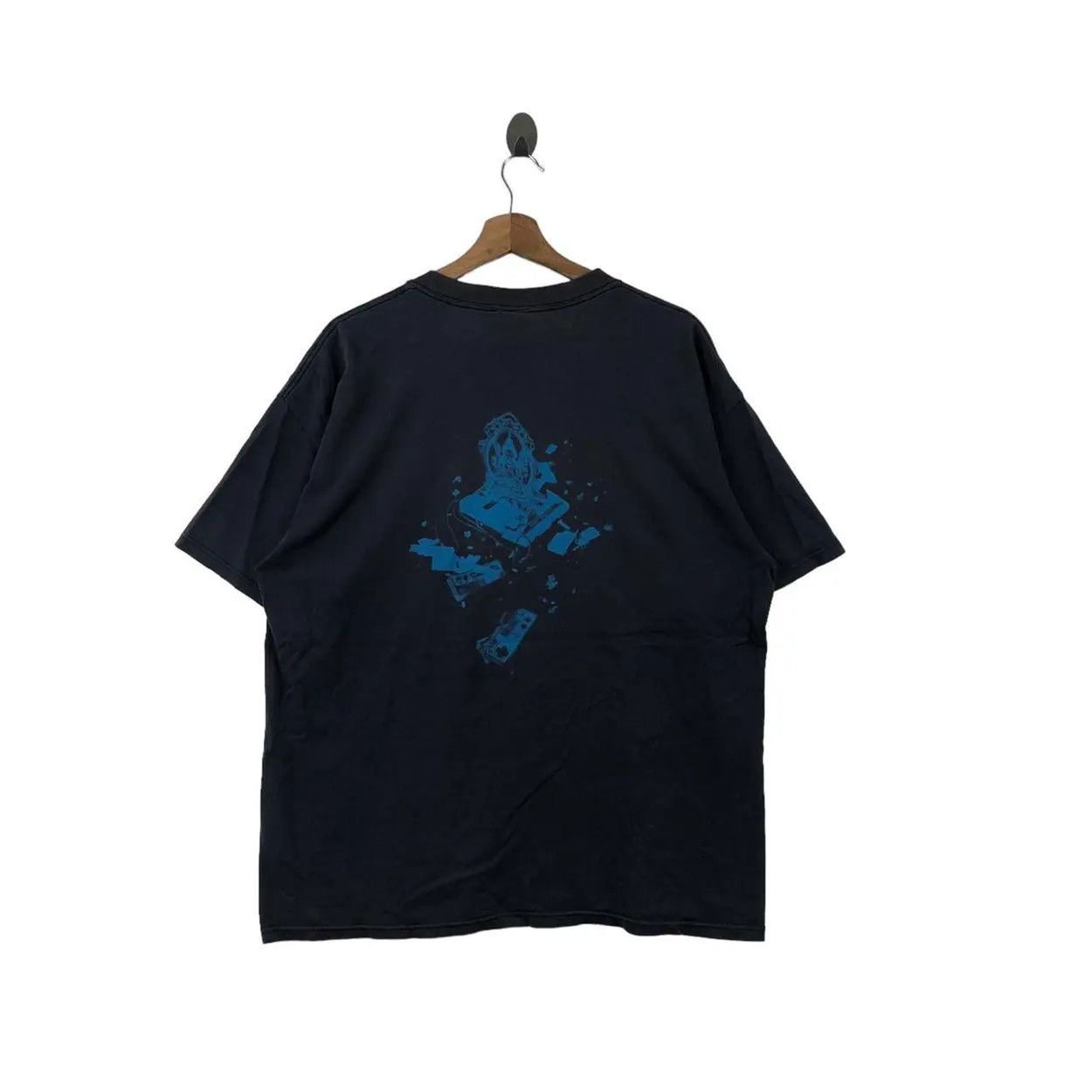 Vintage NENDO UNDERGROUND OLDSCHOOL Skate Tee Shirt Size US XL / EU 56 / 4 - 2 Thumbnail