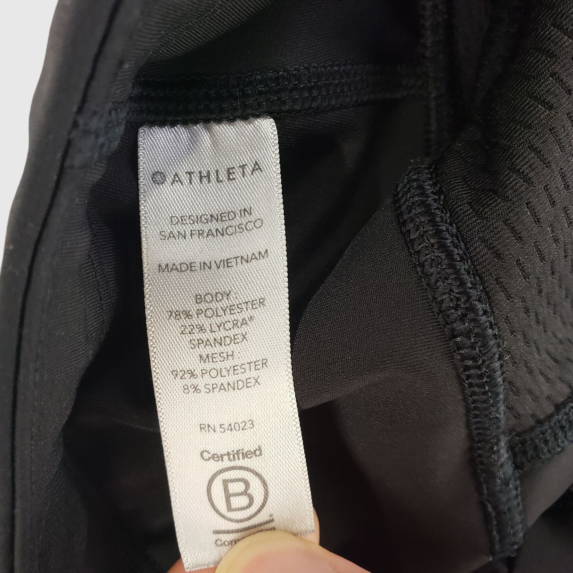 Athleta Athleta Womens Black High-Waisted Capri Leggings M Size 30" / US 8 / IT 44 - 11 Thumbnail