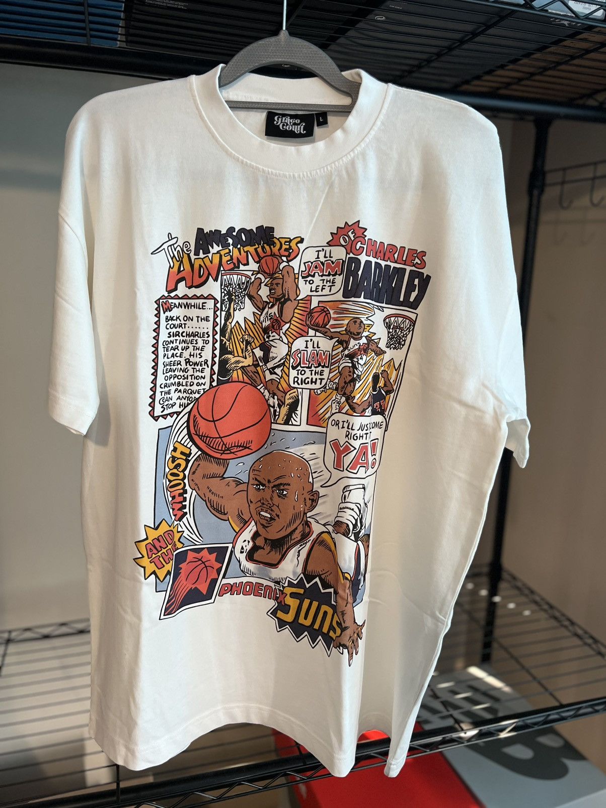 Other Grace Court Charles Barkley tee shirt Size US L / EU 52-54 / 3 - 1 Thumbnail