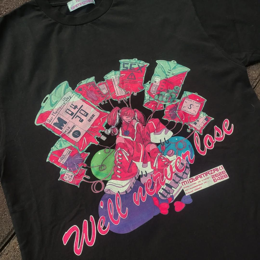 Band Tees MIOYAMAZAKI 2nd Anniversary Live 2022 Size US L / EU 52-54 / 3 - 1 Thumbnail