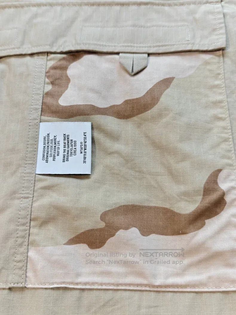 Wtaps Wtaps Ten-Pocket Camo Work Shirt Size US M / EU 48-50 / 2 - 6 Thumbnail