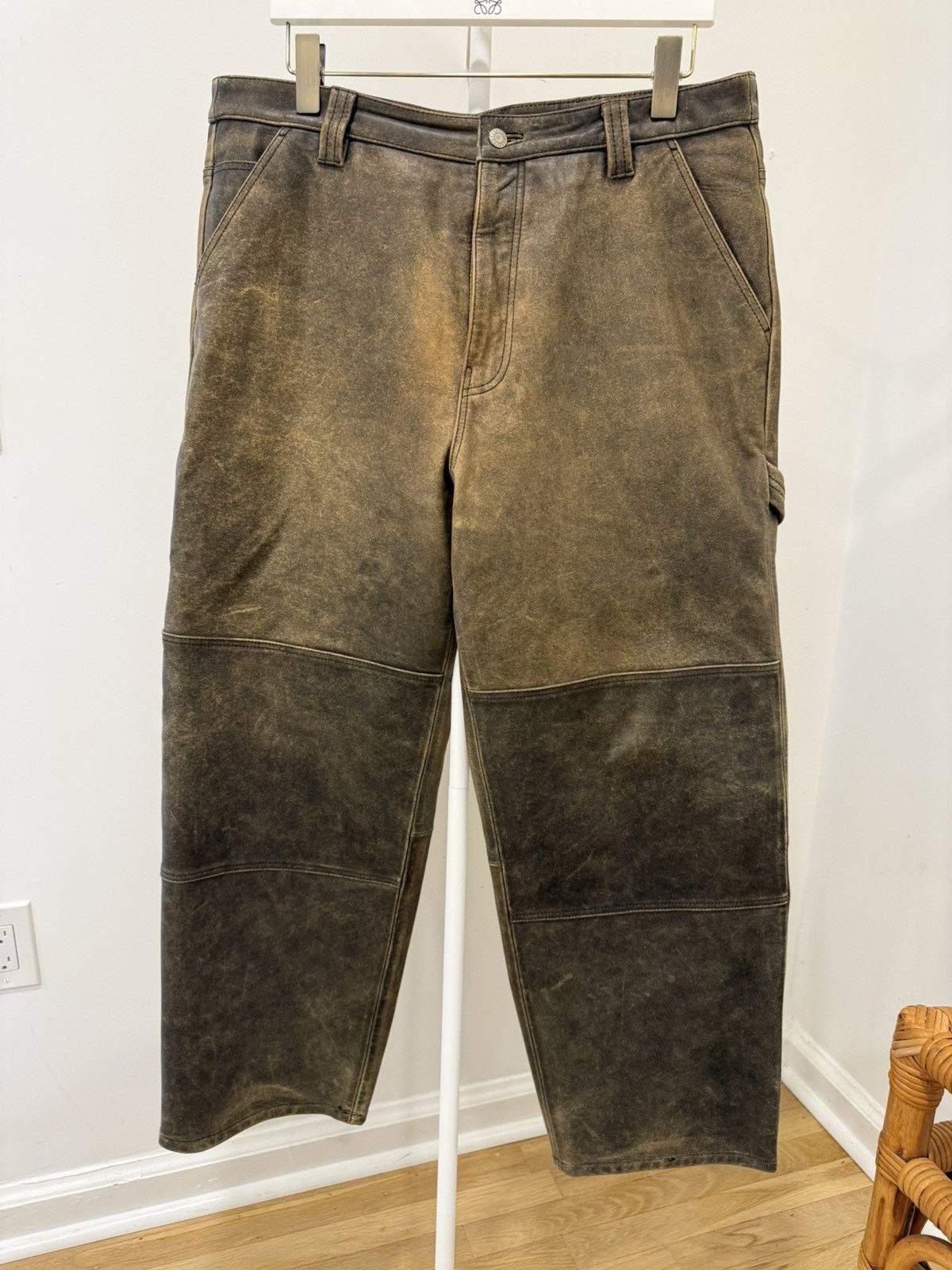 Stussy Stussy Floral Dye Work Pants Double Knee | Grailed