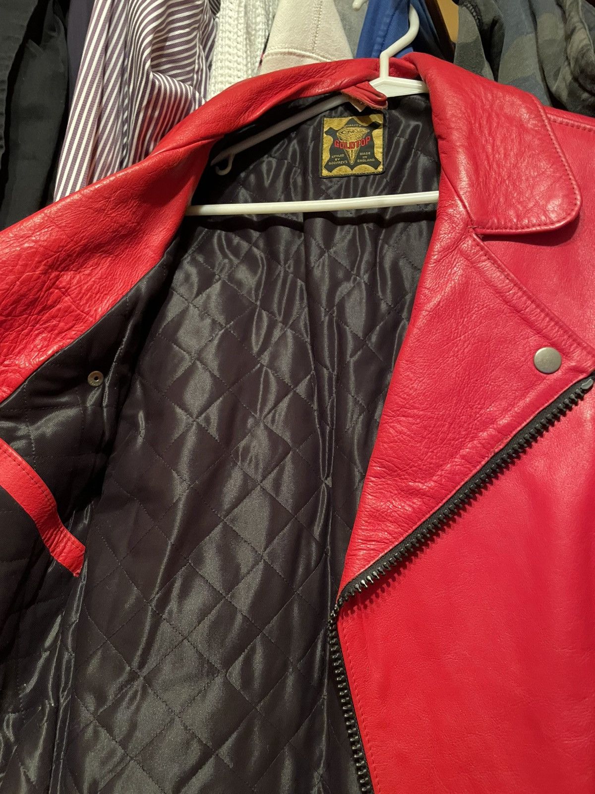 Vintage Goldtop vintage red leather jacket Size M / US 6-8 / IT 42-44 - 5 Thumbnail