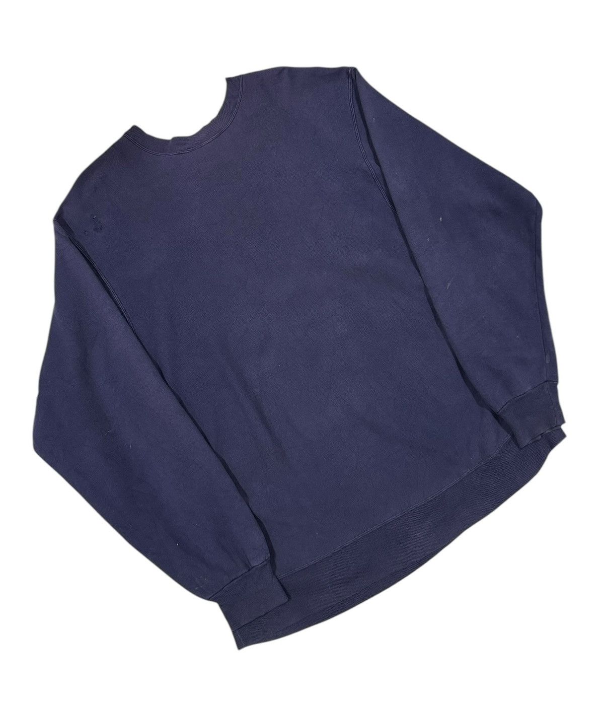 Carhartt × Vintage Vtg🔥Carhartt Reverse Weave Navy Blue Pullover Sunfaded Size US L / EU 52-54 / 3 - 11 Thumbnail
