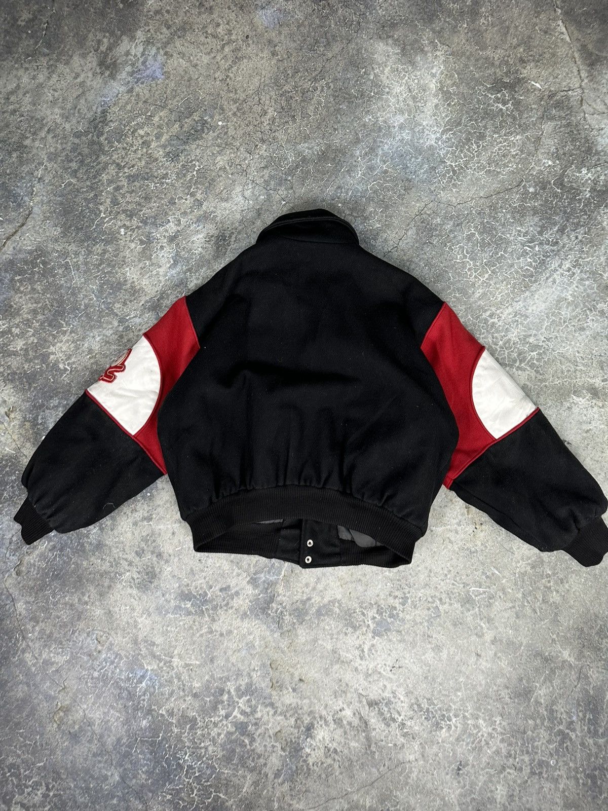 NHL × Vintage Vintage Chicago Blackhawks varsity jacket Size US M / EU 48-50 / 2 - 5 Thumbnail