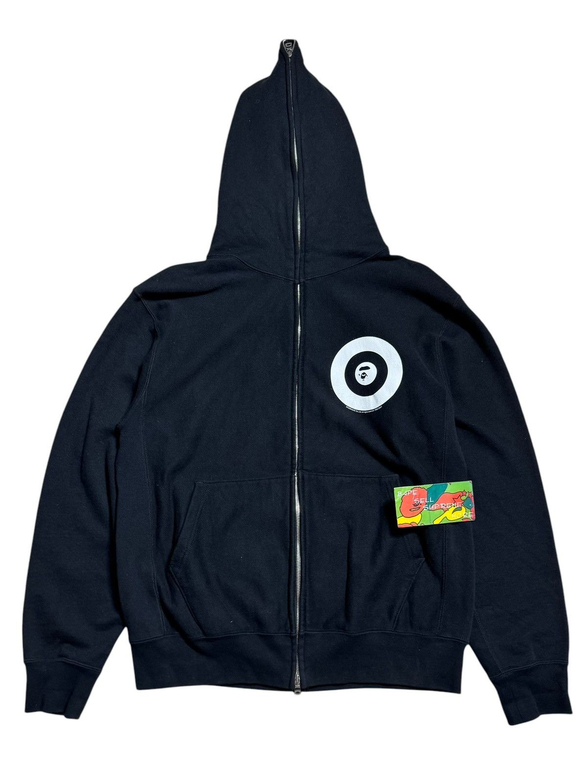 Bape BAPE Old Tag Print Full Zip Hoodie Size US M / EU 48-50 / 2 - 1 Thumbnail