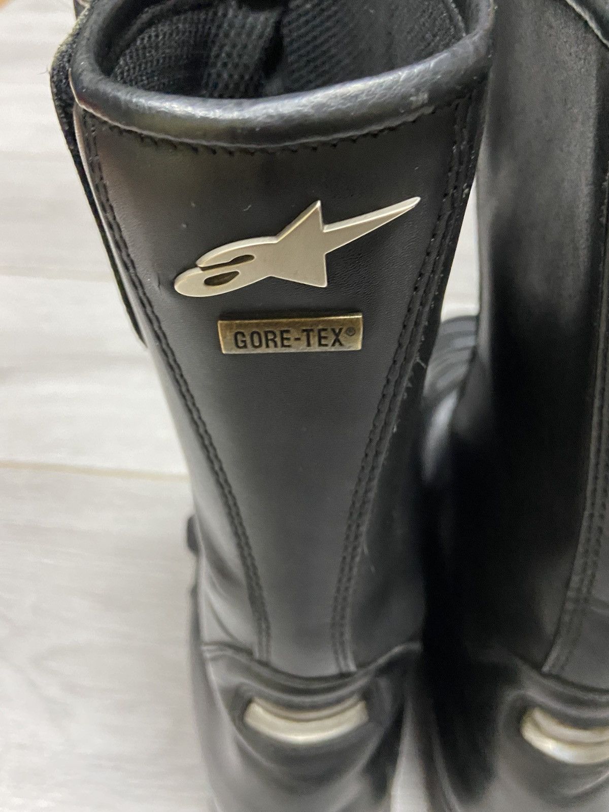 Alpinestars Alpinestars leather MOTO racing boots Size US 11.5 / EU 44-45 - 4 Thumbnail