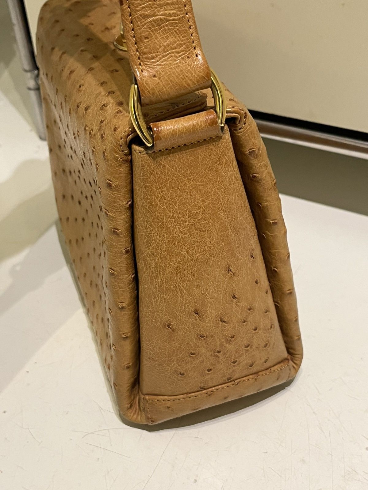 Gucci Gucci ostrich handbag Size ONE SIZE - 6 Thumbnail