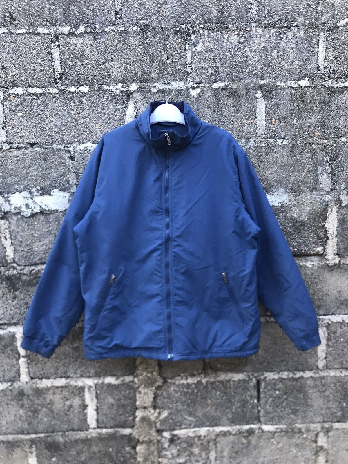 L.L. Bean × Vintage ⚡️Vintage LL.Bean Distressed Tagging Zipper Jacket Size US L / EU 52-54 / 3 - 1 Thumbnail