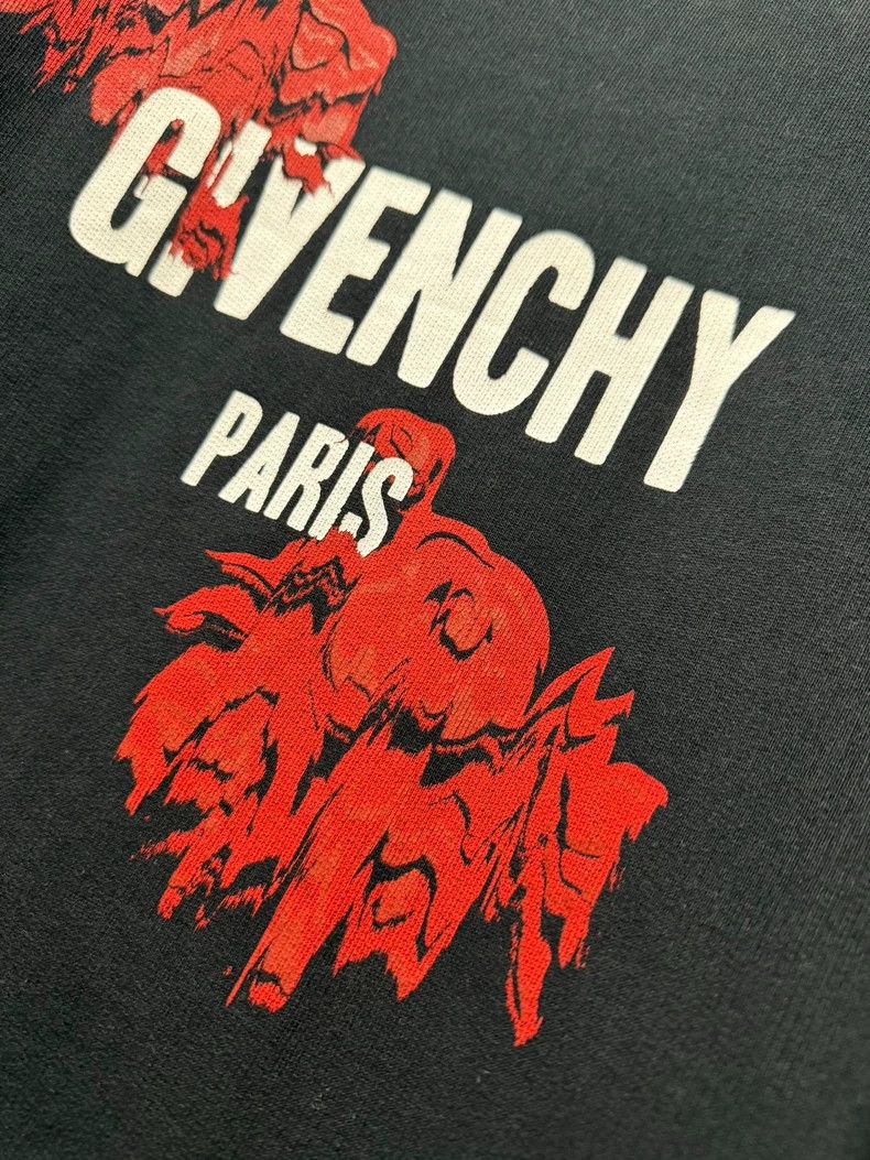 Givenchy Givenchy Rose Print Black Hoodie Size US S / EU 44-46 / 1 - 2 Thumbnail