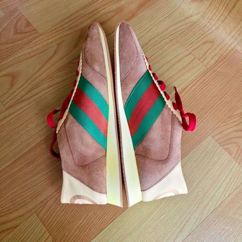 Gucci Gucci Colorful Low-Top Casual Sneakers - Size US 8 / EU 41 - 3 Thumbnail