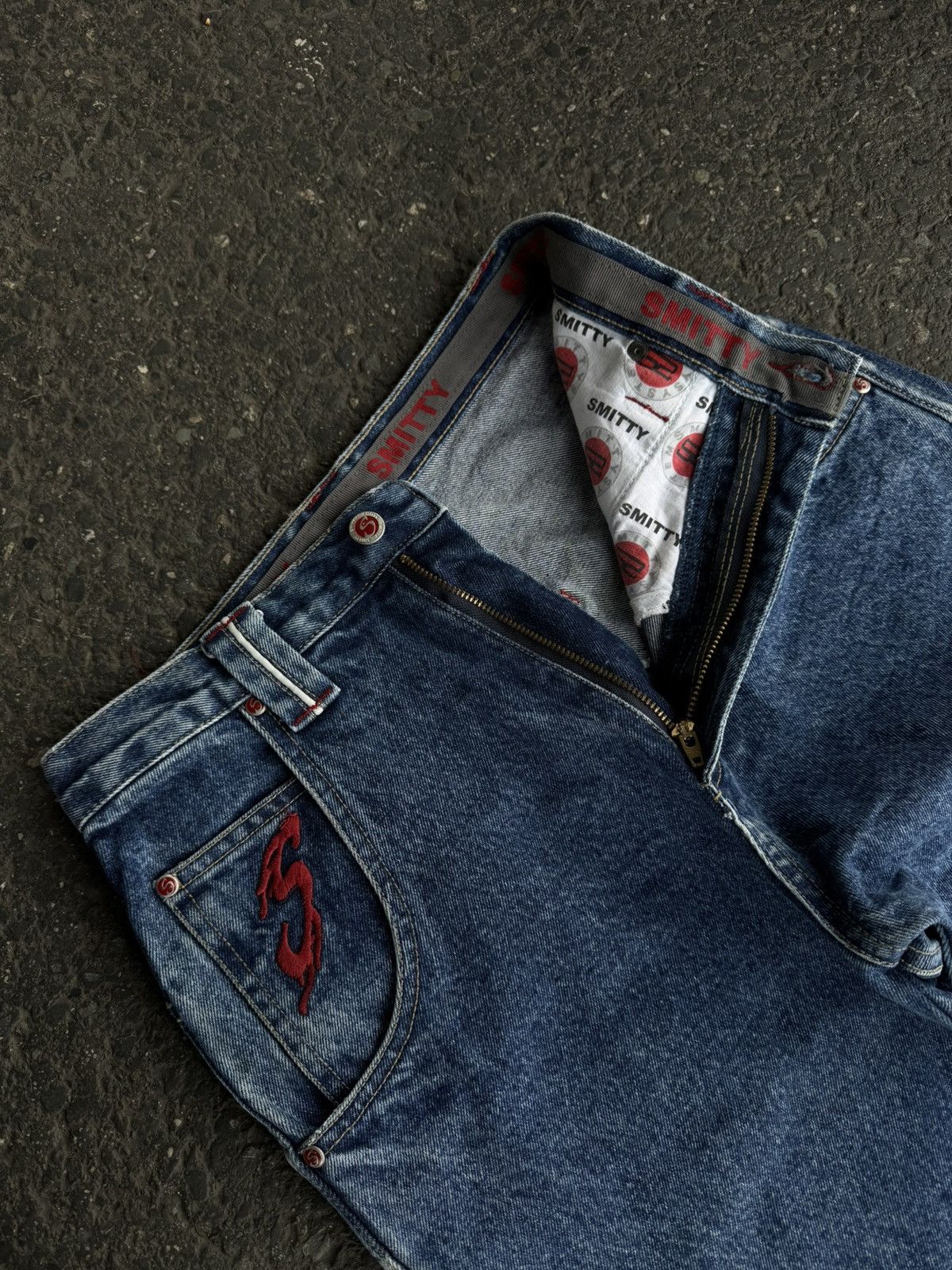 Vintage Vintage Rap denim jeans Size US 30 / EU 46 - 8 Thumbnail