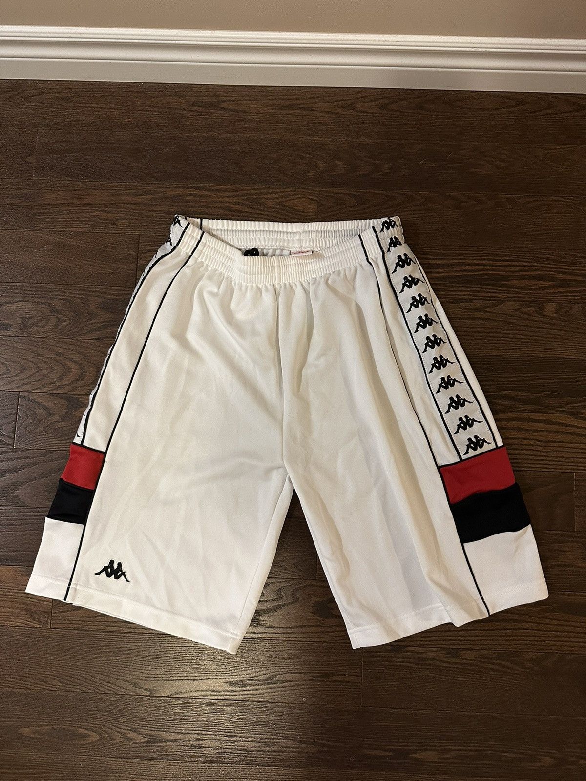 Kappa White Kappa Sports Shorts Size US 30 / EU 46 - 1 Preview