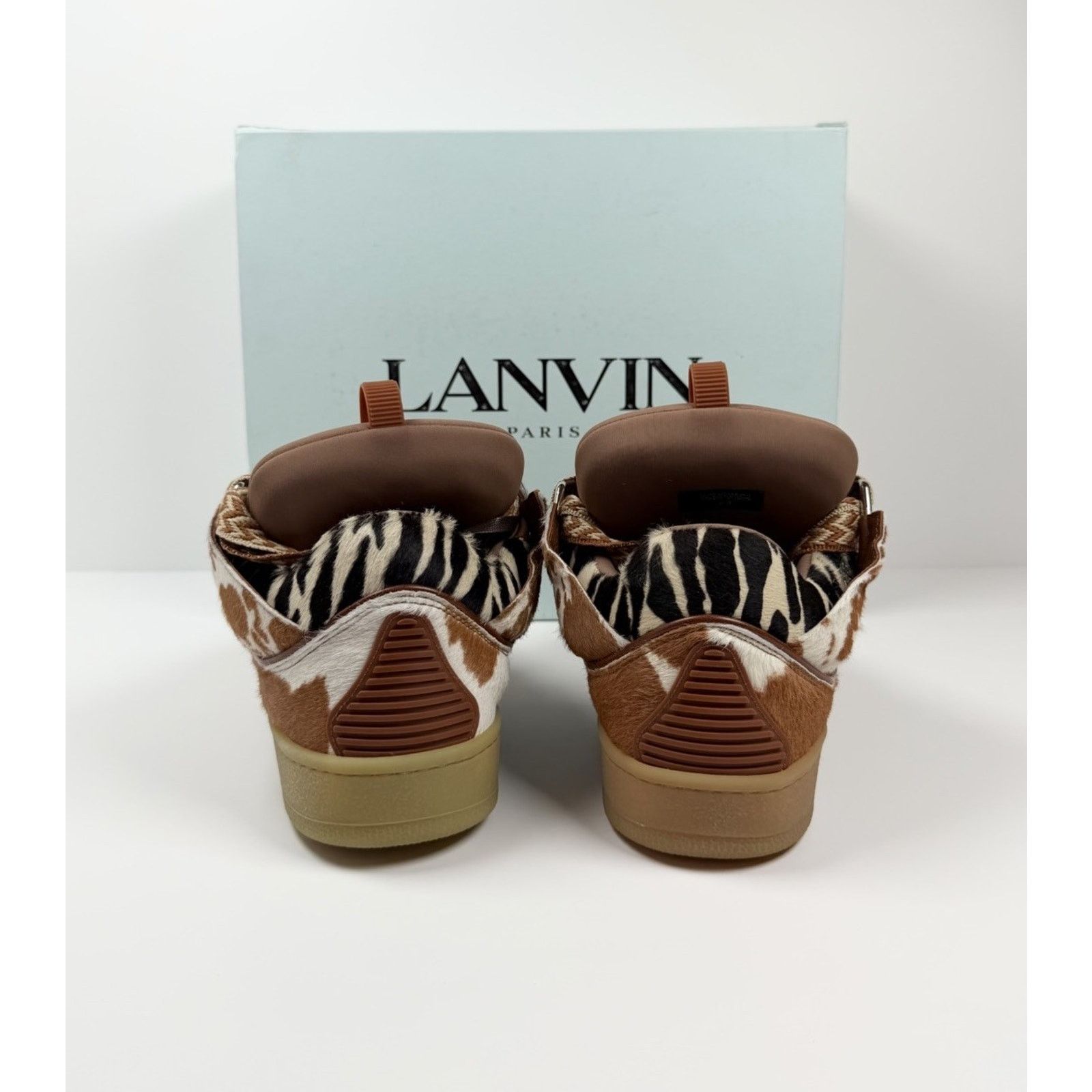 Lanvin Size 10 - Lanvin Curb Pony Hair Brown NEW/RETAIL $1.5K! Size US 10 / EU 43 - 4 Thumbnail