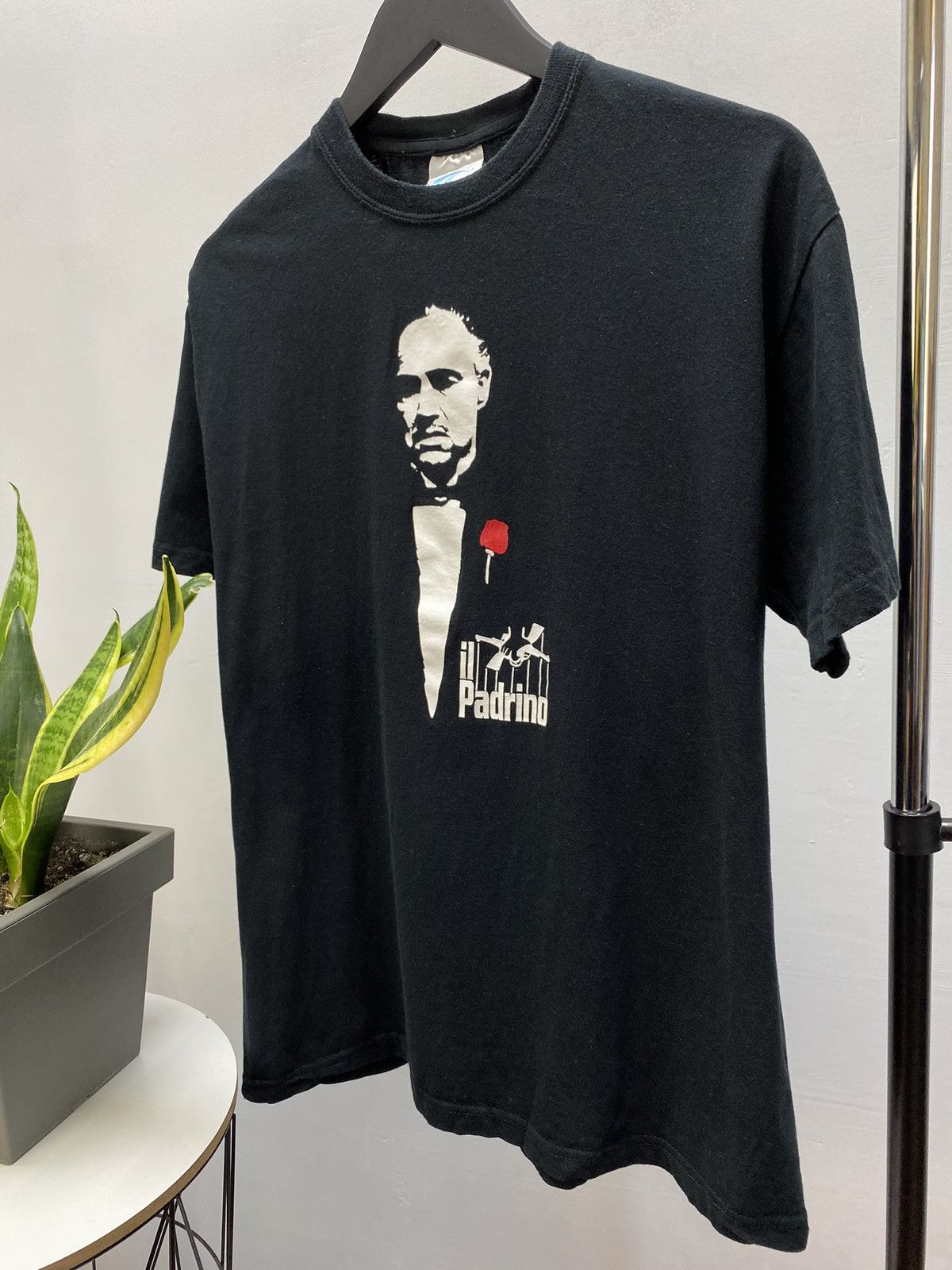 Vintage The Godfather Sicilia il Padrino Sona ia Movie T Shirt Size US XL / EU 56 / 4 - 2 Thumbnail