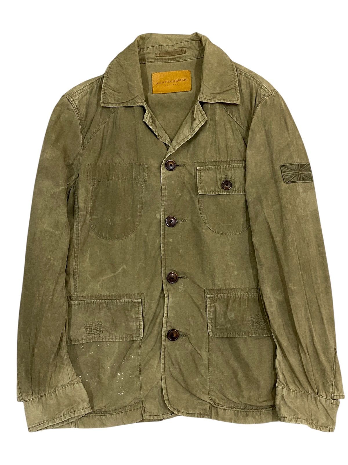Kent & Curwen Kent & Curwen England Military Style Jacket Size US L / EU 52-54 / 3 - 2 Thumbnail