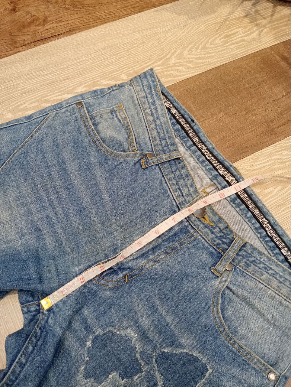 NANO universe × Number (N)ine NUMBER NINE JAPAN X NANO UNIVERSE BLUE DISTRESSED JEANS Size US 32 / EU 48 - 15 Thumbnail