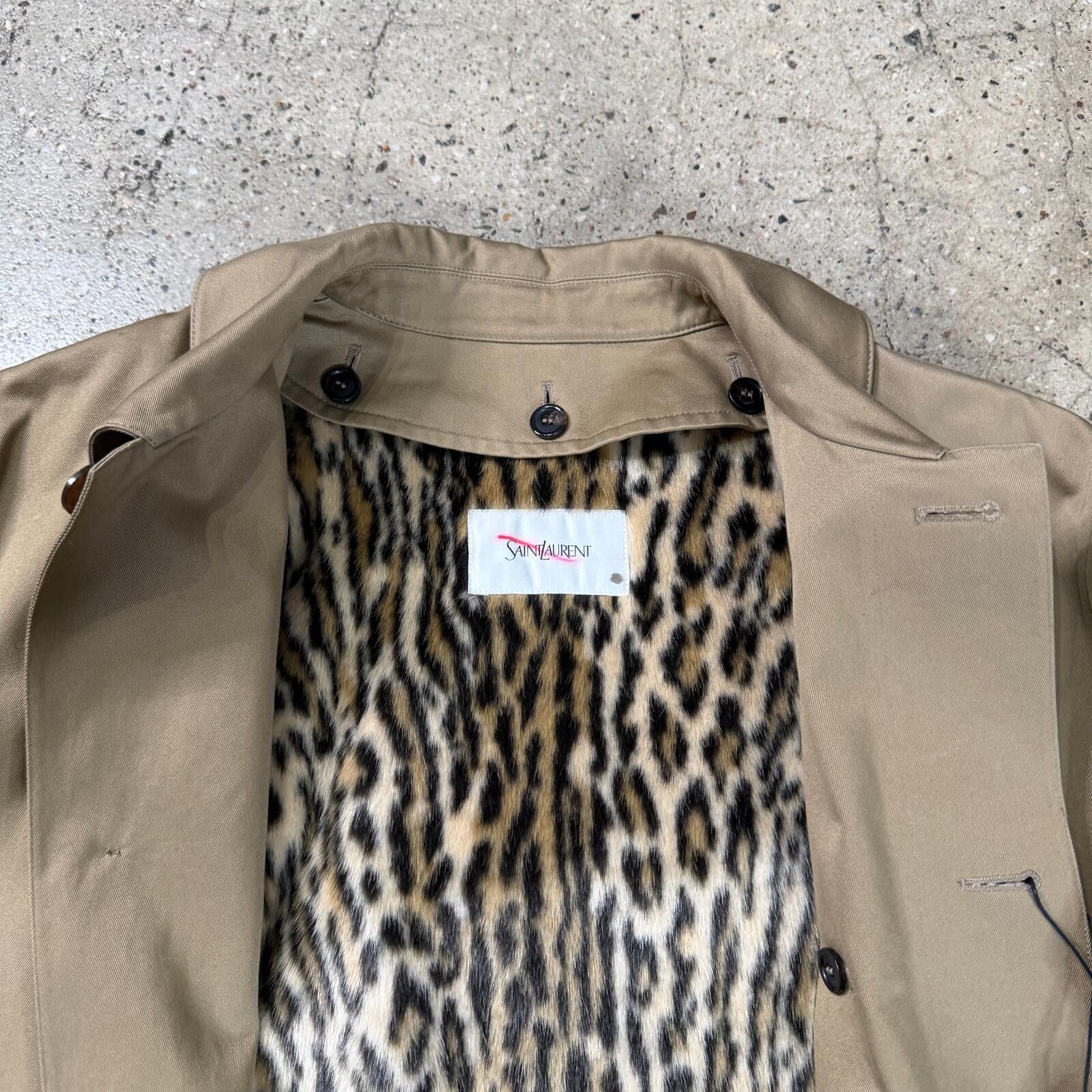 Saint Laurent Paris Saint Laurent Fur Inner Trench Coat Size US M / EU 48-50 / 2 - 3 Thumbnail