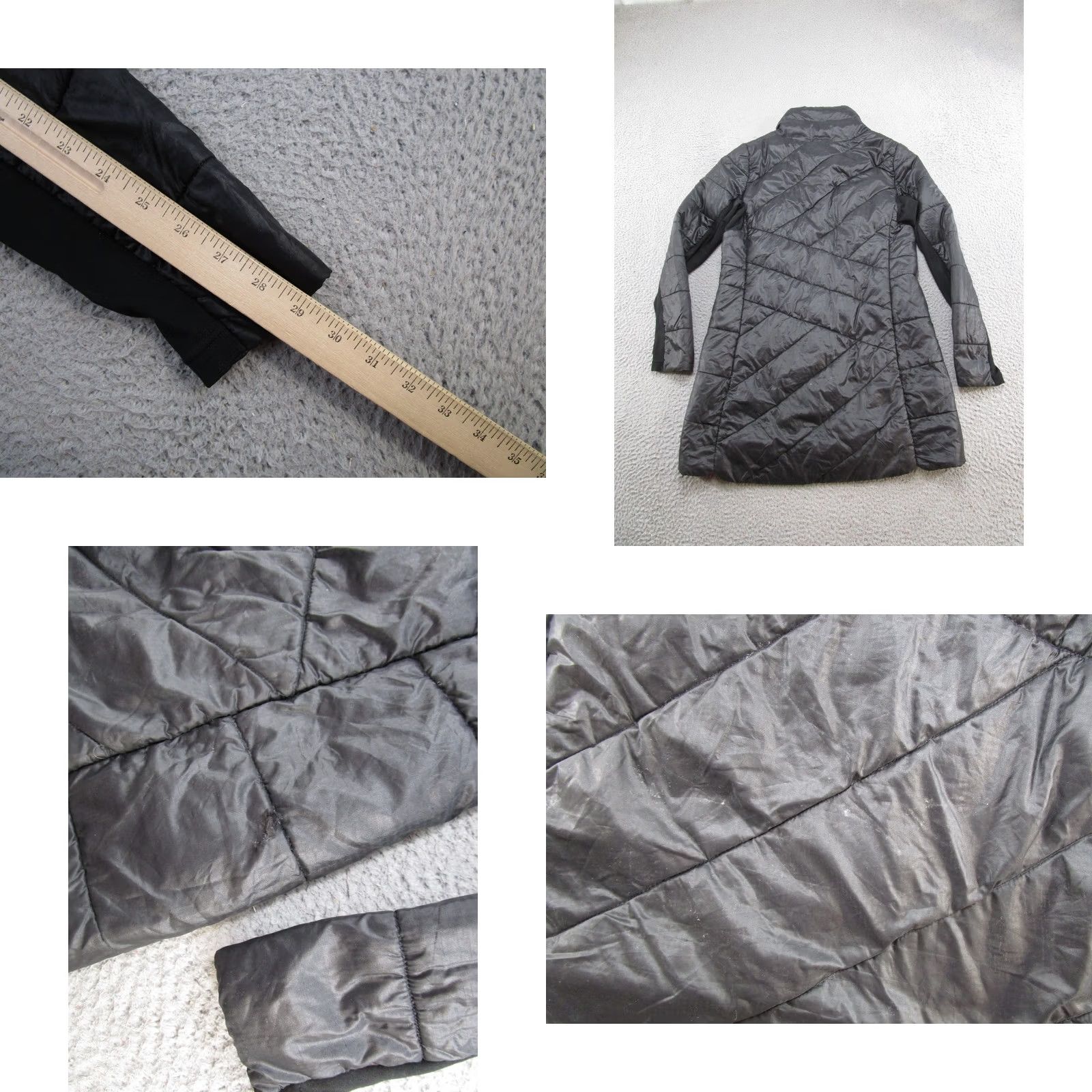 Smartwool SmartWool Jacket Women’s L Black Knit Puffer Insulated Lightweight Full Zip Quilted Logo Wool Blend Lining Casual Travel Outdoor 90s? Size L / US 10 / IT 46 - 9 Thumbnail