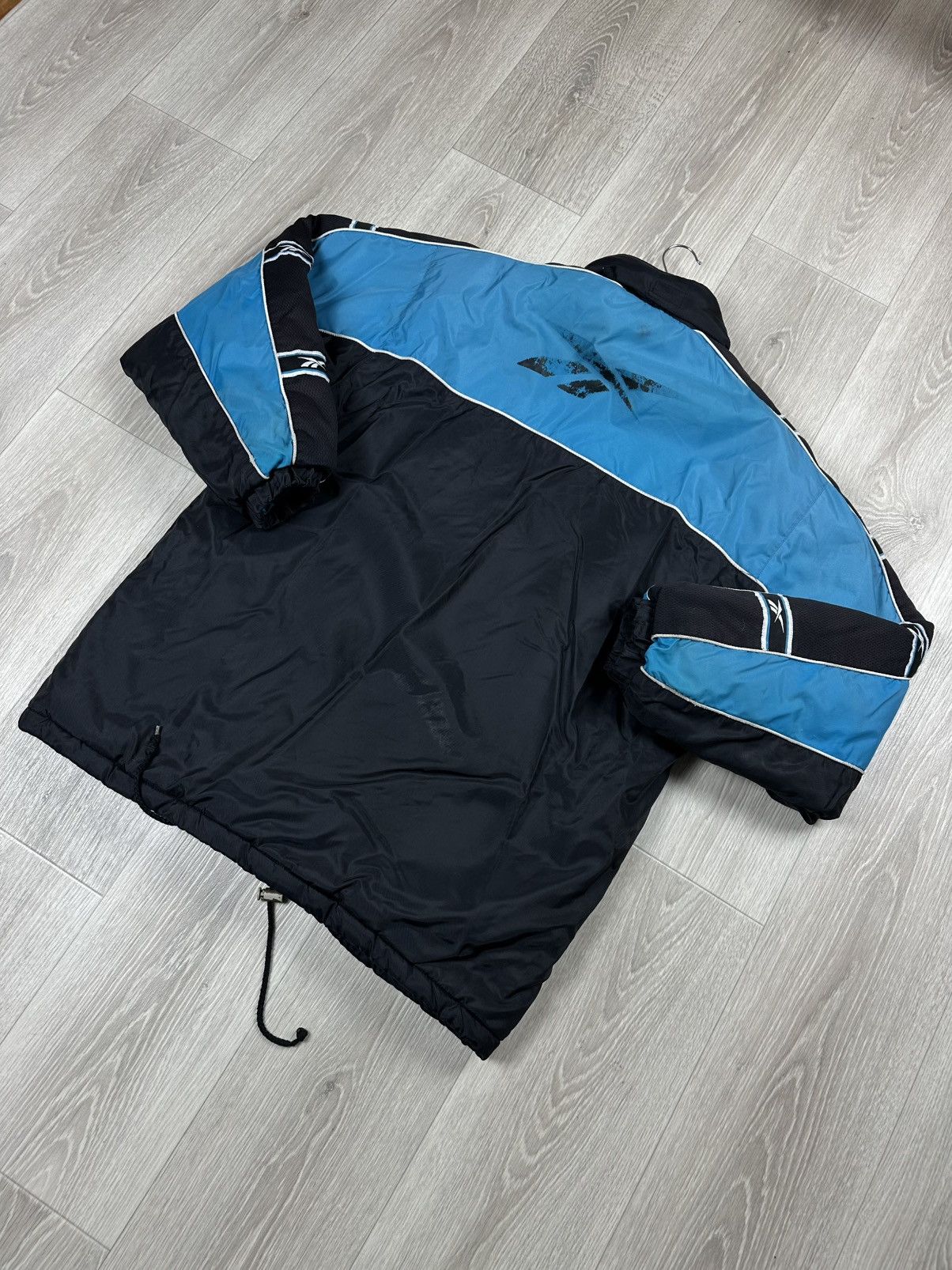 Reebok × Vintage Aston Villa football jacket 1998-99 Reebok Black Blue Adults Size US M / EU 48-50 / 2 - 9 Thumbnail