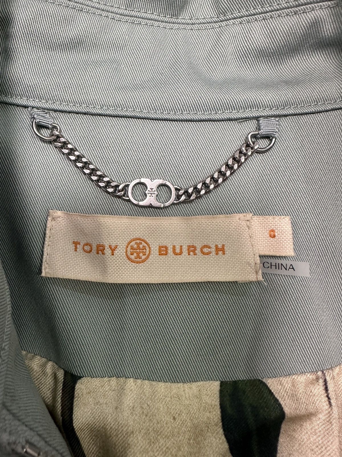 Tory Burch TORY BURCH | Gabardine Jacket Size S / US 4 / IT 40 - 4 Thumbnail
