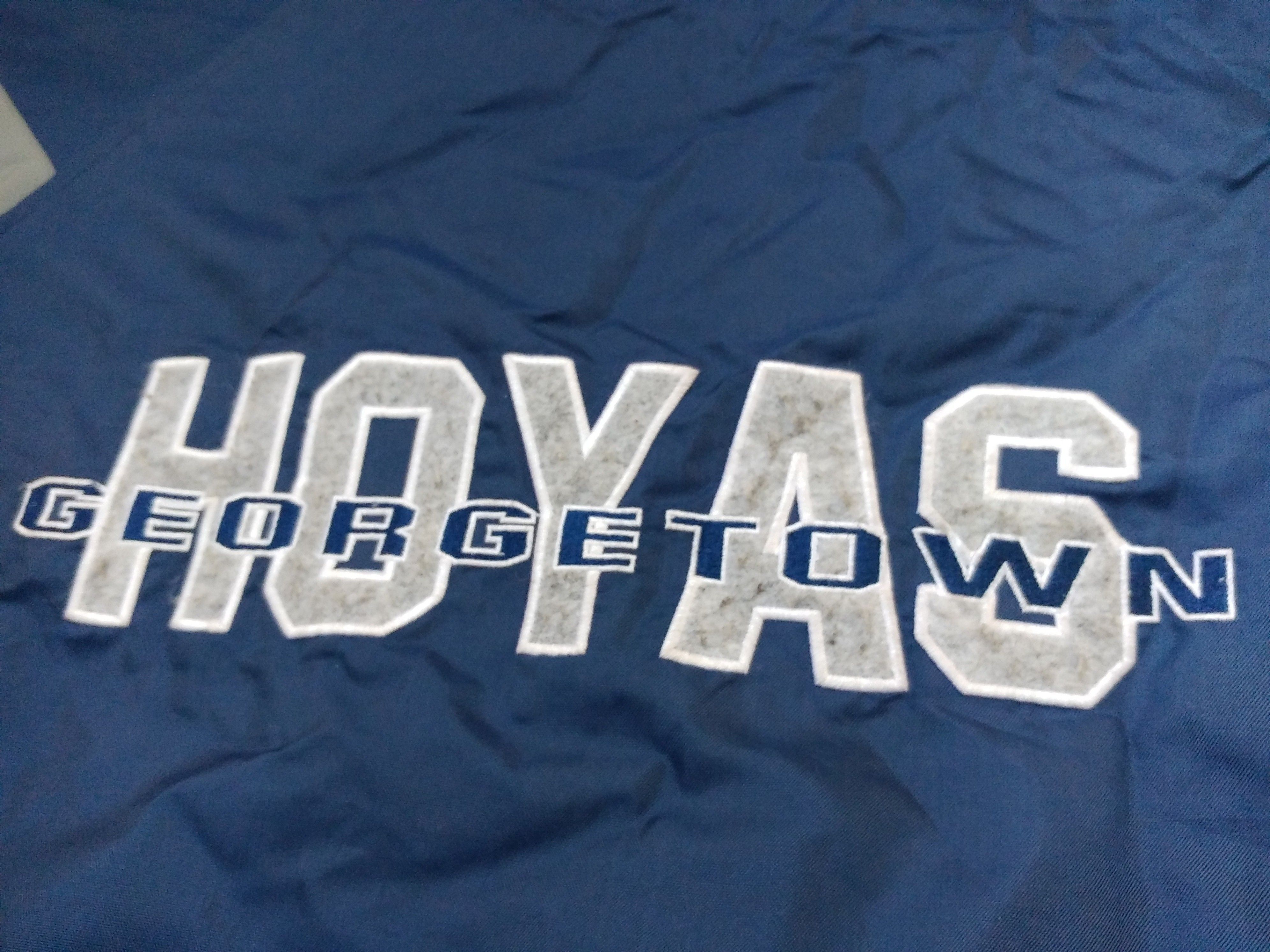 NBA × Nutmeg NBA Georgetown Hoyas jacket, Nutmeg NCAA, vintage M Size US M / EU 48-50 / 2 - 7 Thumbnail
