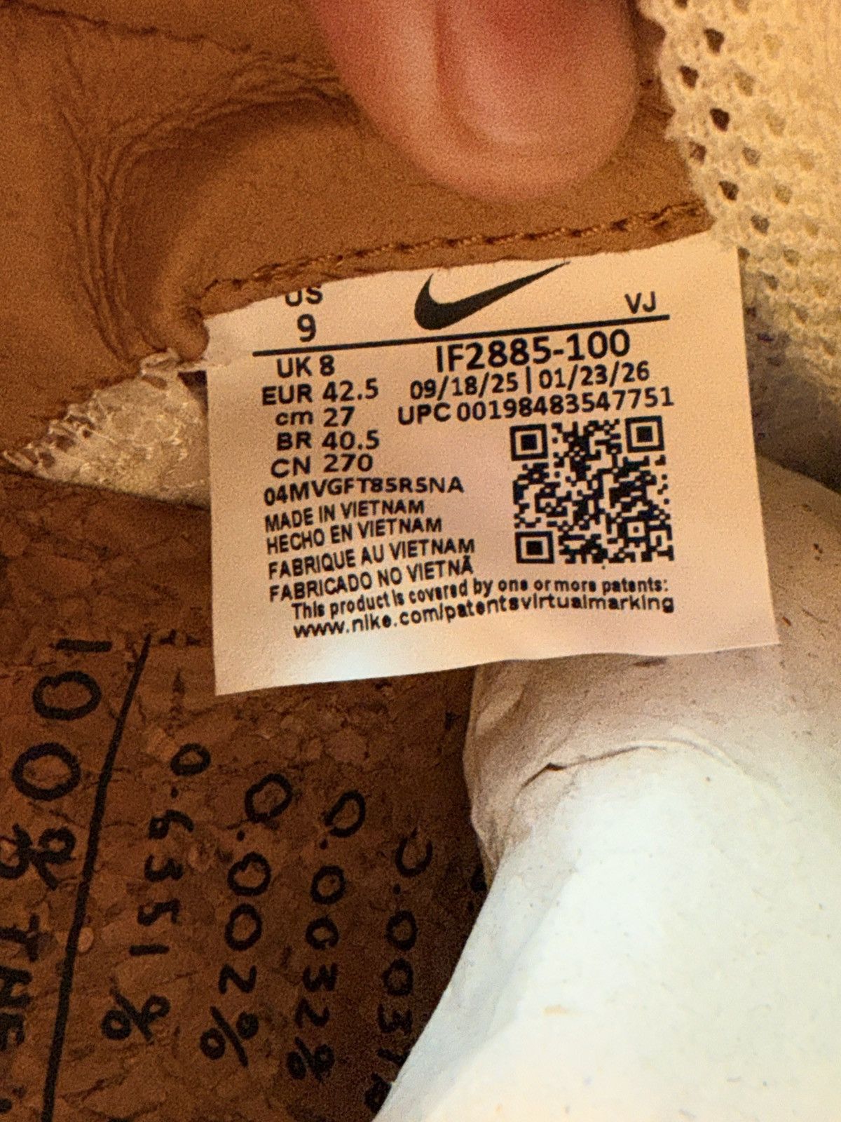 Nike × Tom Sachs NikeCraft Mars Yard Shoe 3.0 Tom Sachs Space Camp Size 9 M Size US 9 / EU 42 - 5 Thumbnail