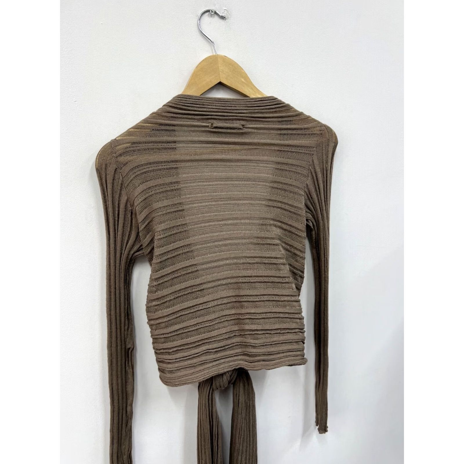 Vintage Ioanna Kourbela Sweater Cardigan Womens Size S Mokka beige Cardigan Womens Size S MoKa beige Brand Ioanna Kourbela Sweater Cardigan Women S Size S / US 4 / IT 40 - 3 Thumbnail
