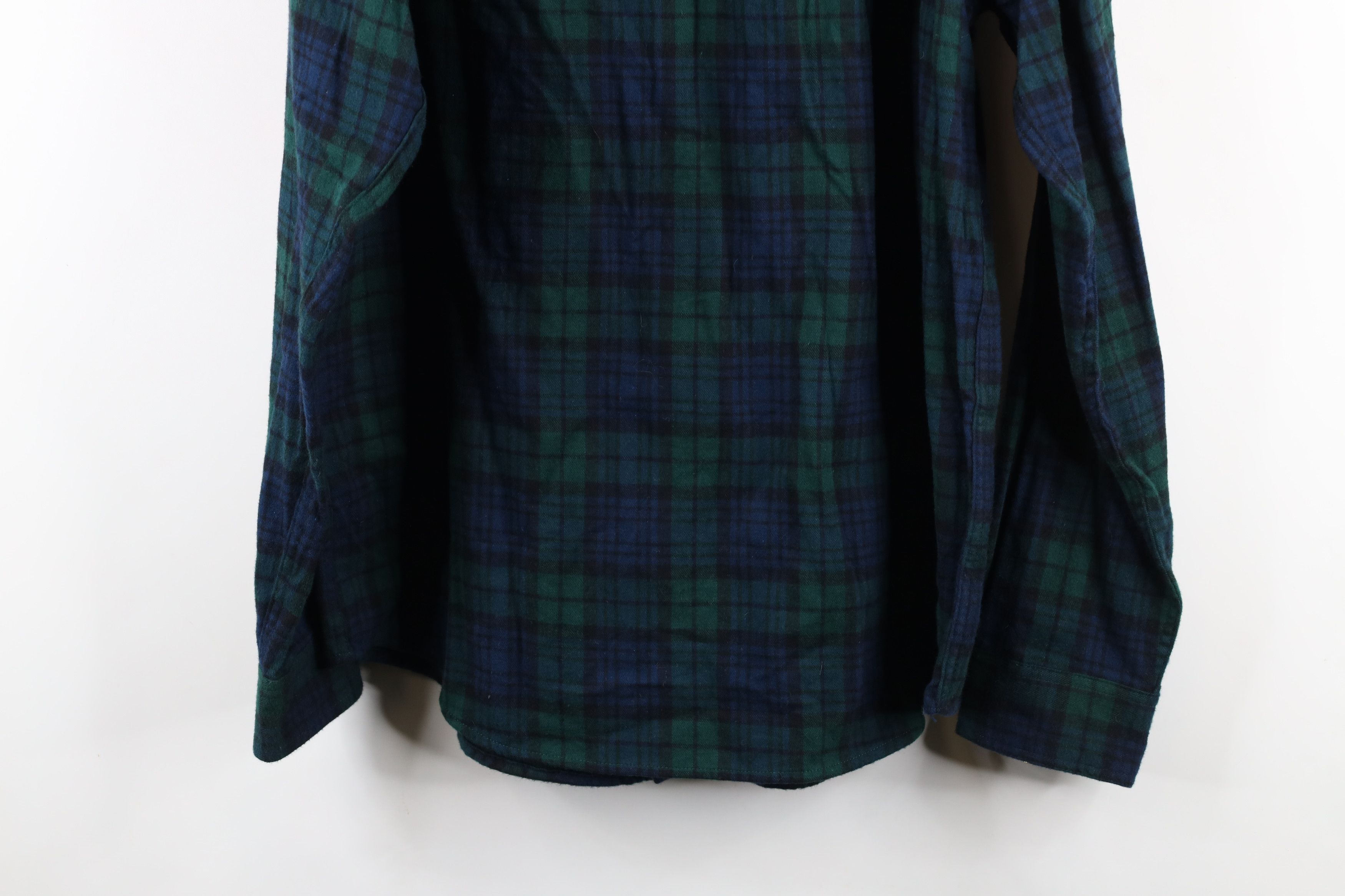 L.L. Bean × Vintage Vintage LL Bean Flannel Collared Button Down Shirt Plaid Size US M / EU 48-50 / 2 - 10 Thumbnail