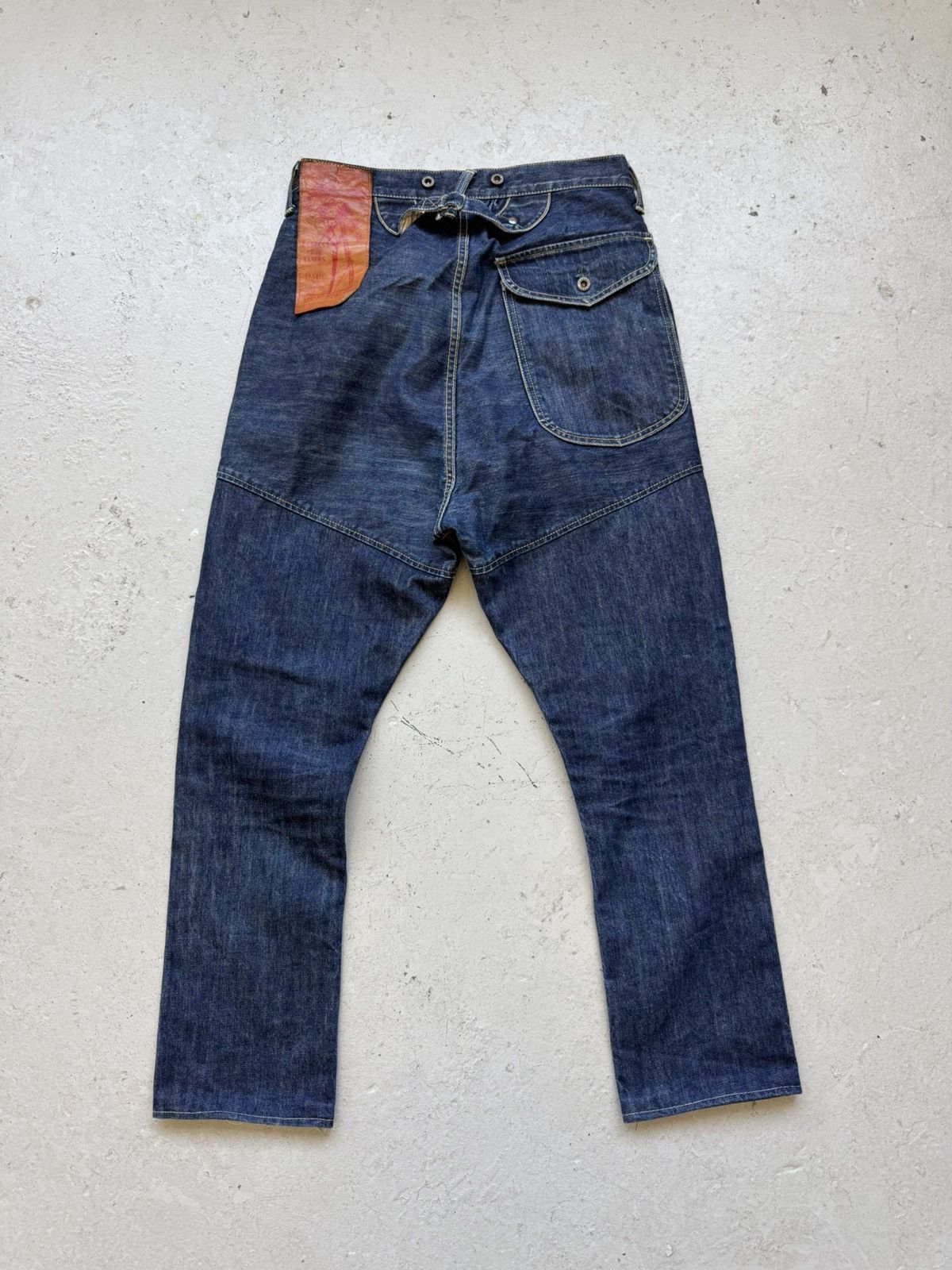 Kapital Kapital Respect Your Elders Denim Size US 29 - 3 Thumbnail