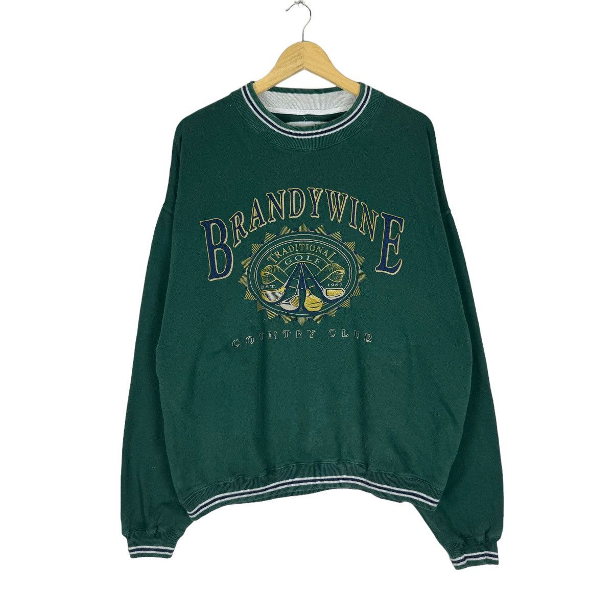 Gear for Sports ❄️BRANDY TRADITIONAL COUNTRY CLUB GOLF SWEATSHIRT Size US L / EU 52-54 / 3 - 1 Thumbnail
