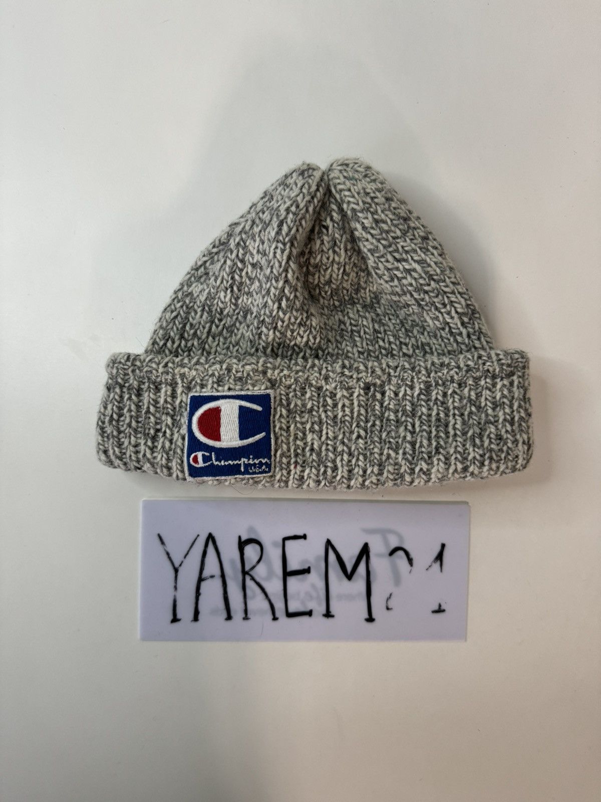 Champion Champion USA vintage beanie hat cap Size ONE SIZE - 1 Thumbnail