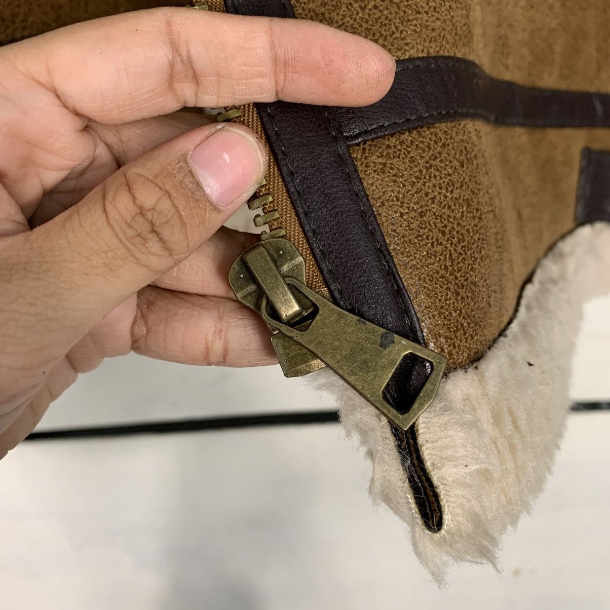 Japanese Brand Japanese Brand Randeboo Shearling Jacket Size US S / EU 44-46 / 1 - 14 Thumbnail