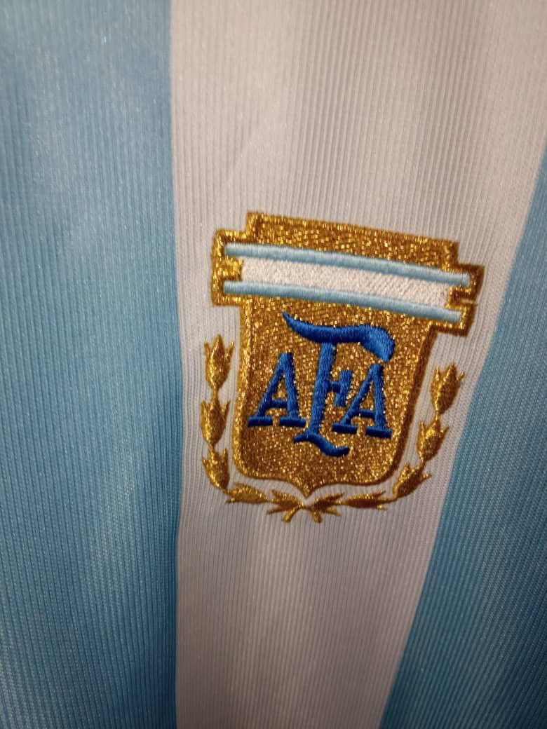Adidas ARGENTINA 2002 2004 HOME SHIRT FOOTBALL SOCCER JERSEY ADIDAS Size US XL / EU 56 / 4 - 3 Thumbnail