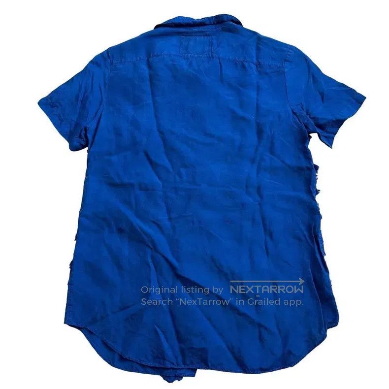 Comme des Garcons Comme Des Garcons Light Blue Short Sleeve Shirt Size XS / US 0-2 / IT 36-38 - 4 Thumbnail