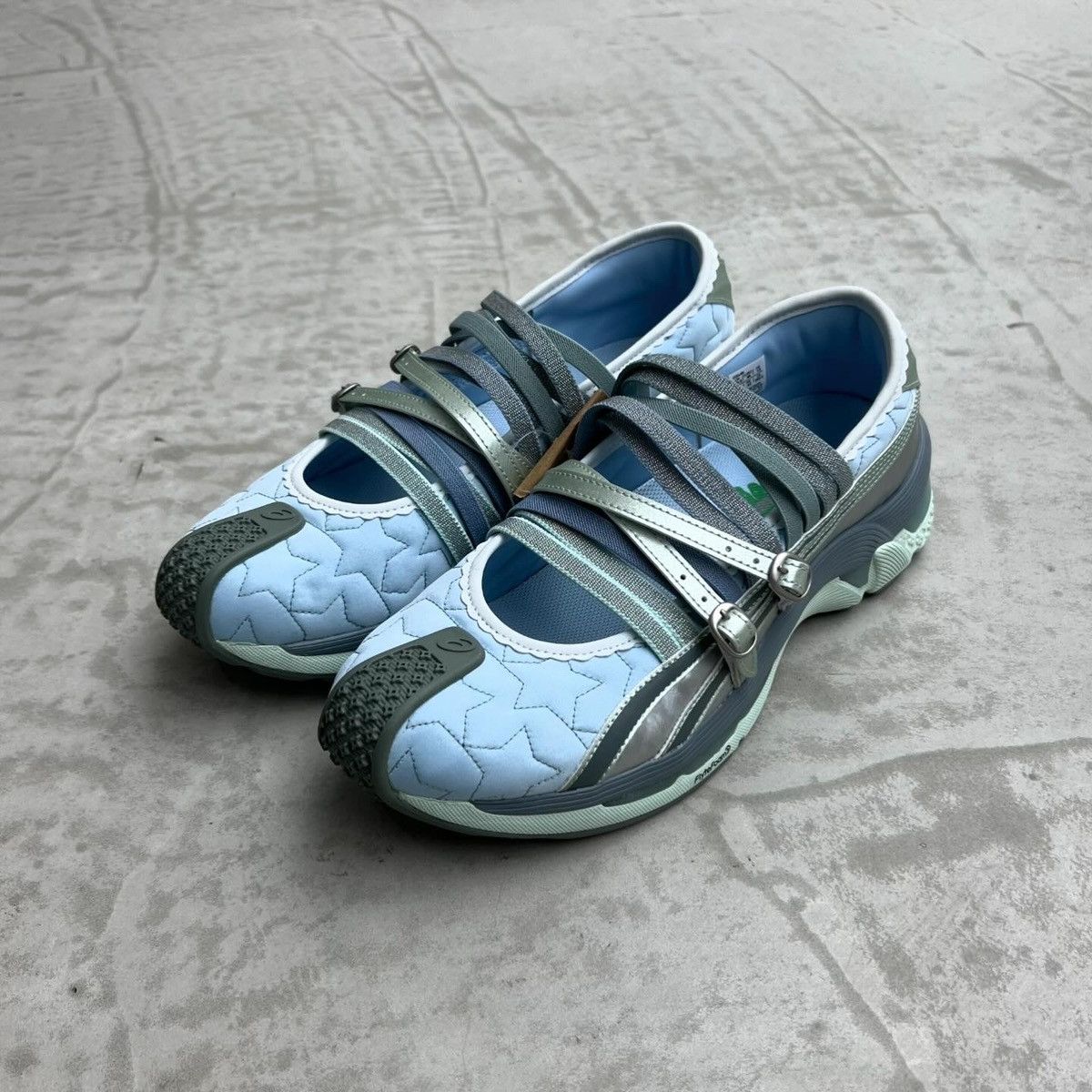 image of Asics X Kiko Kostadinov X Heaven Gel-Lokros (Faded Denim) Shoes in Blue, Men's (Size 11)
