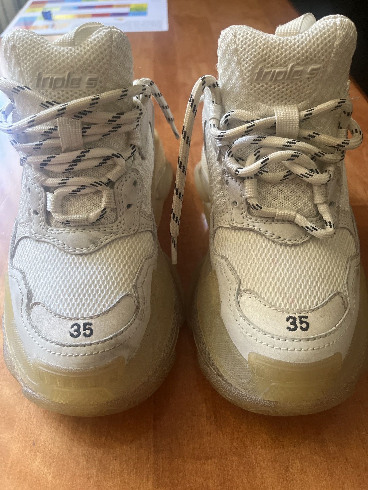Balenciaga BELENCIAGA TRIPLE S Size US 5 / IT 35 - 1 Thumbnail