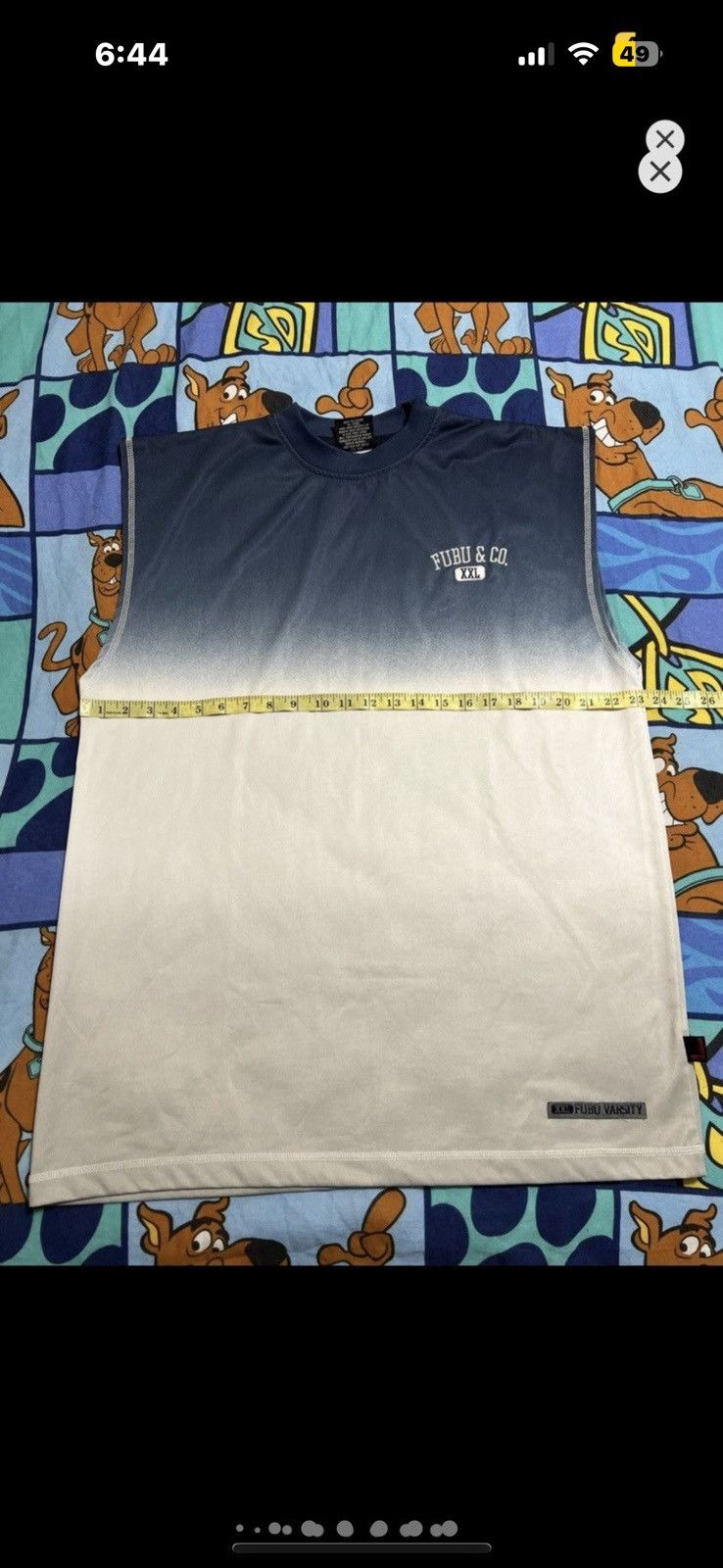 Fubu ***FINAL DROP***RARE 00s FUBU GRADIENT SHORT SLEEVE SHIRT L Size US L / EU 52-54 / 3 - 11 Thumbnail