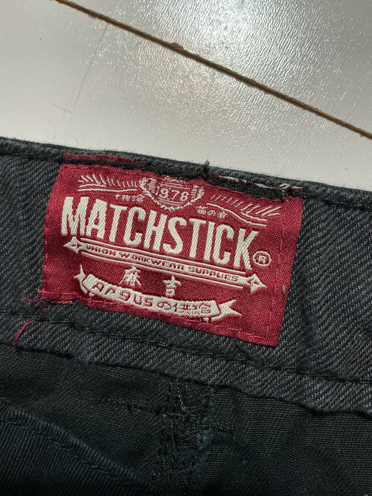 Other Matchstick Workwear 8 Pocket Cargo Utility Paratrooper Pants Size US 29 - 4 Thumbnail