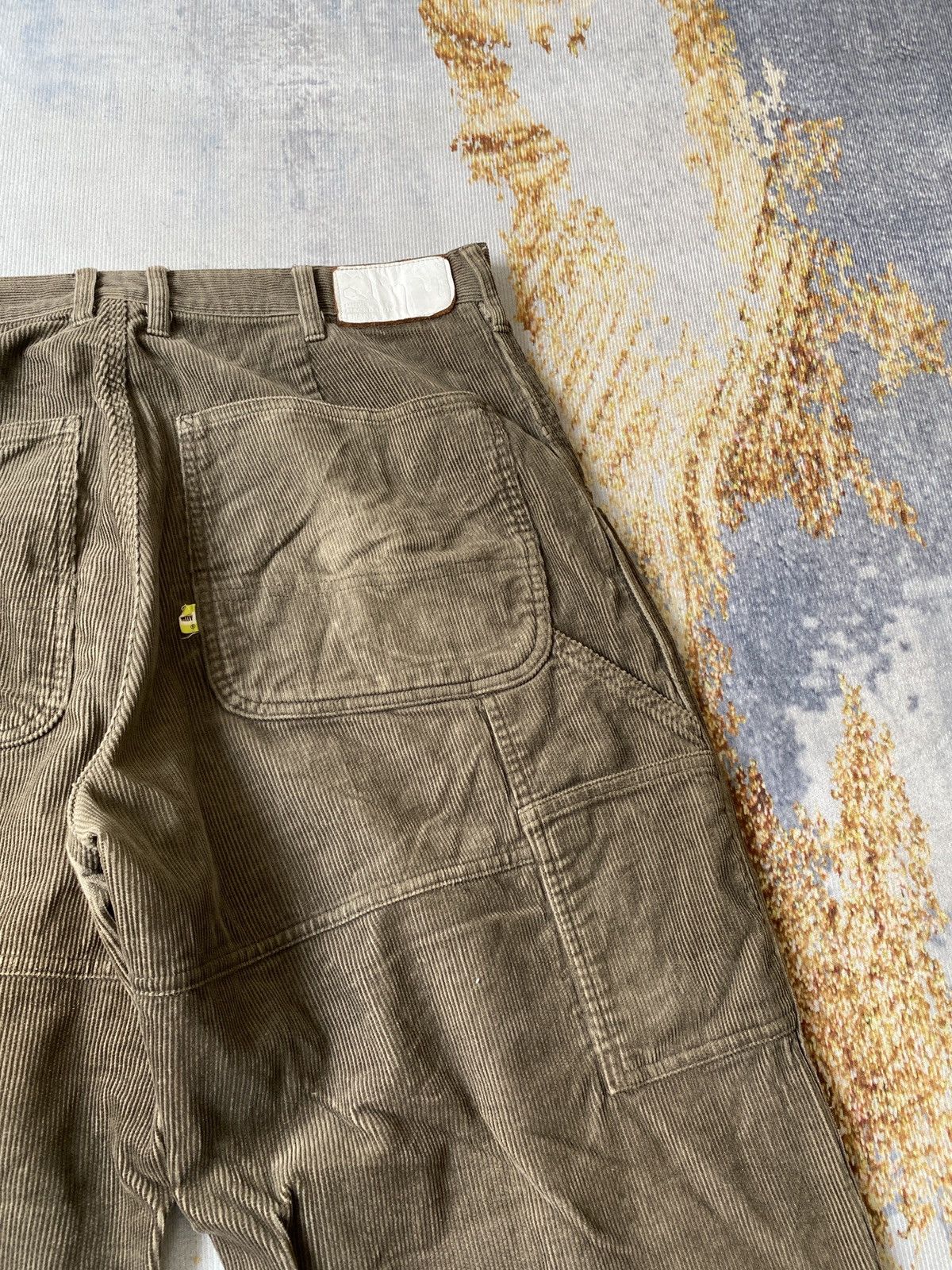Japanese Brand MackDaddy Japan Streetwear Baggy Carpenter Corduroy Pant Size US 34 / EU 50 - 9 Thumbnail