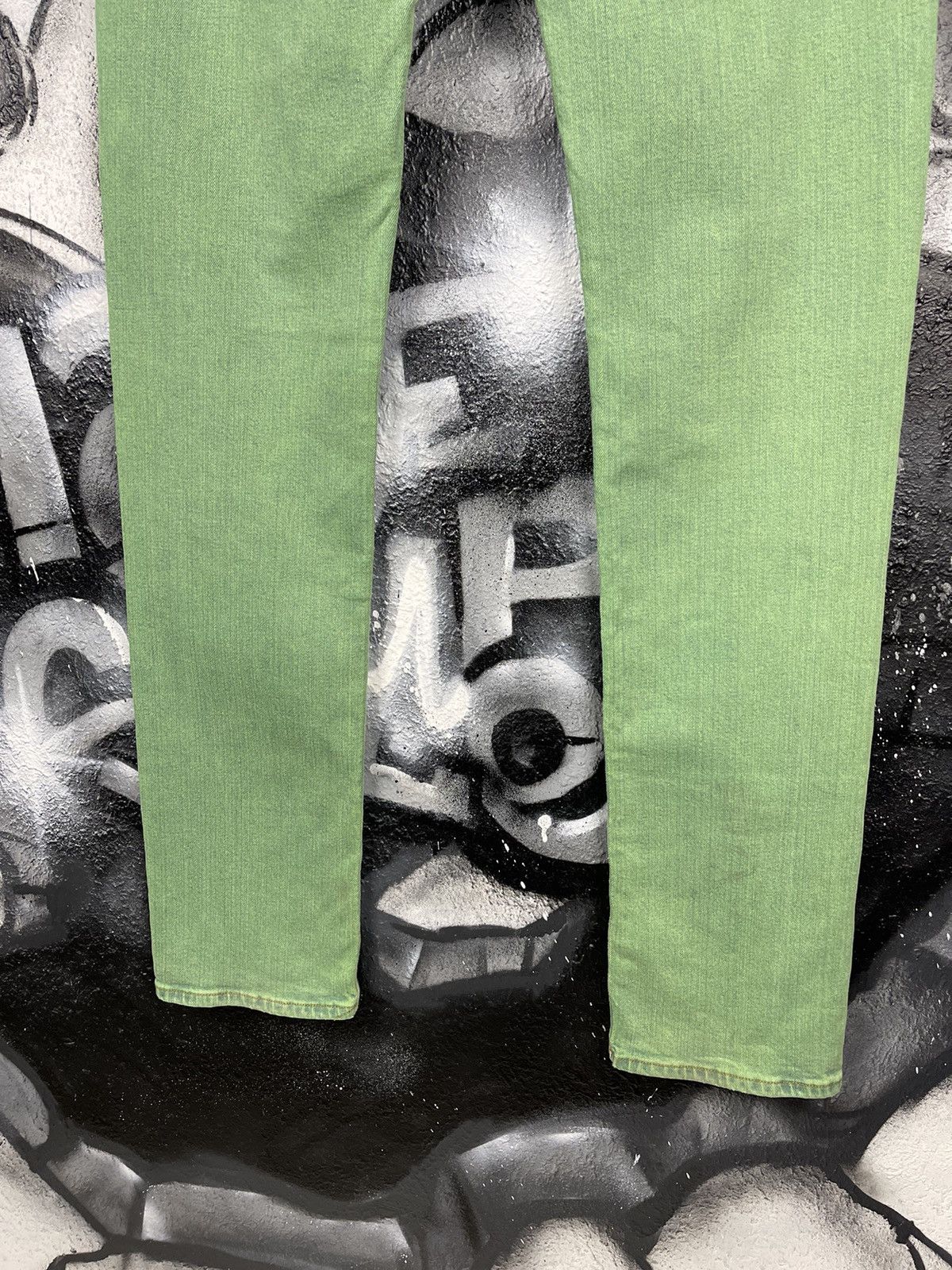 Nudie Jeans Nudie Jeans Co. Light Green Slim Fit Denim Jeans Size 33 Size US 33 - 10 Thumbnail