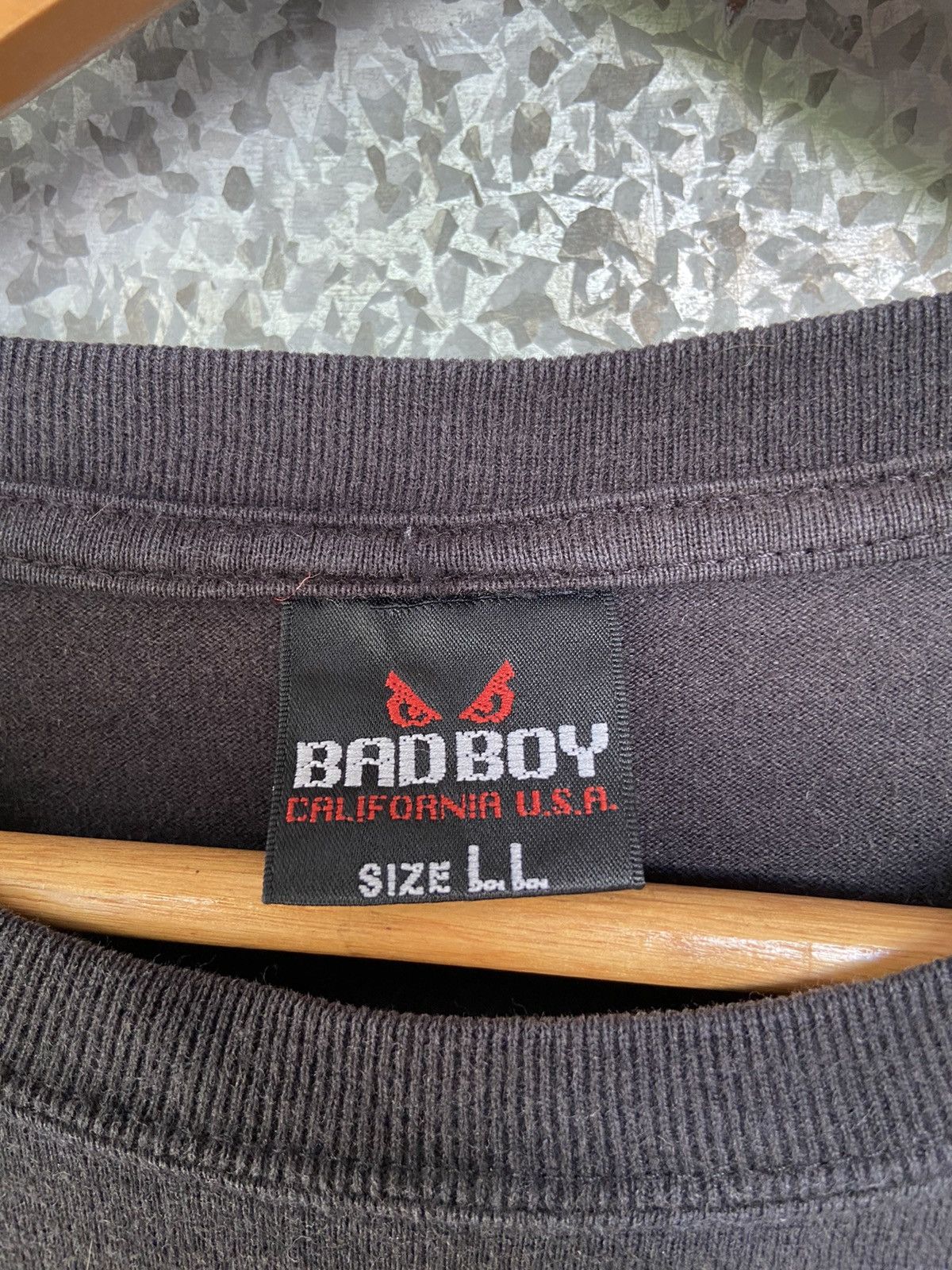If Six Was Nine 🔥 Vintage y2k Bad Boy t shirt long sleeve streetwear Size US L / EU 52-54 / 3 - 4 Thumbnail
