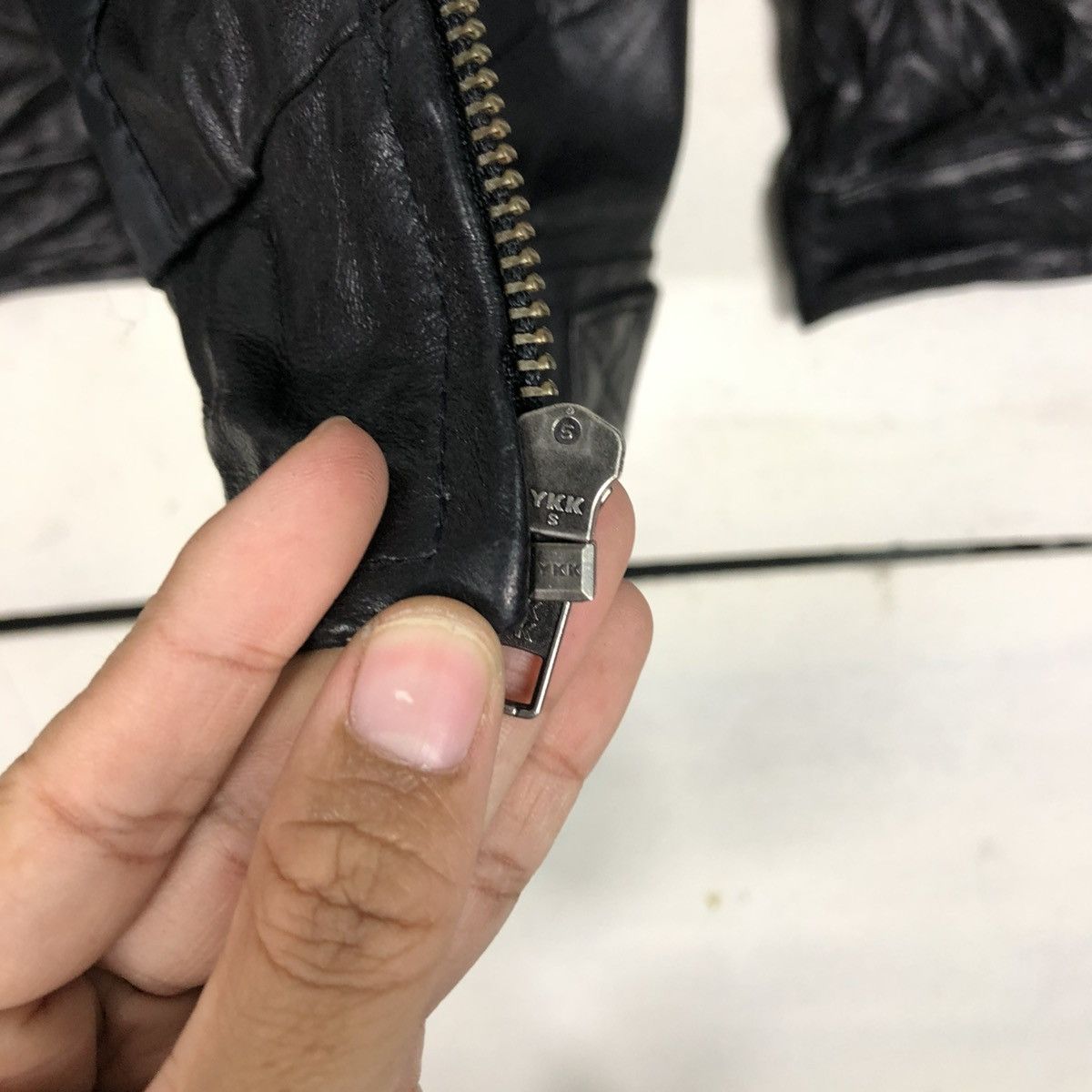 Japanese Brand 🔥VINTAGE UNBRANDED SOFT LEATHER JACKET RACER ISSEY MIYAKE Size US S / EU 44-46 / 1 - 19 Thumbnail