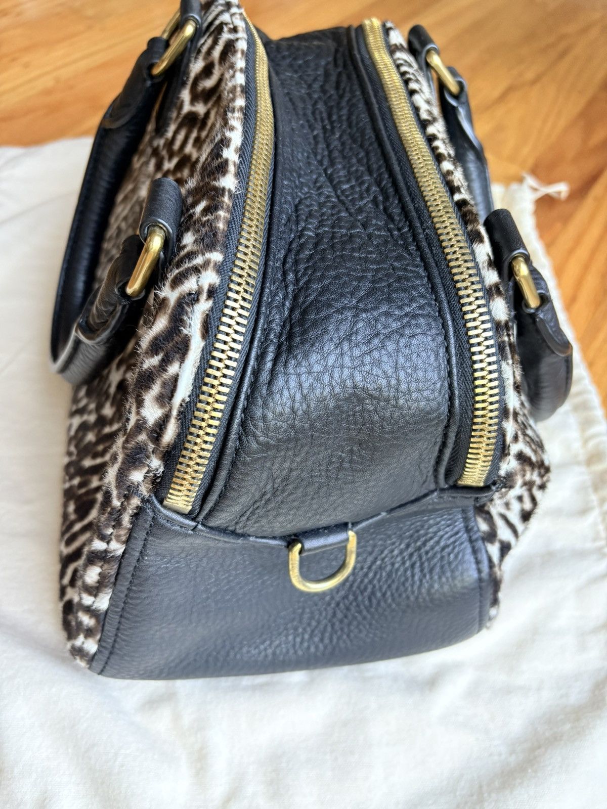 J.Crew Jcrew calf hair leopard Print Shoulder Tote Size ONE SIZE - 5 Thumbnail