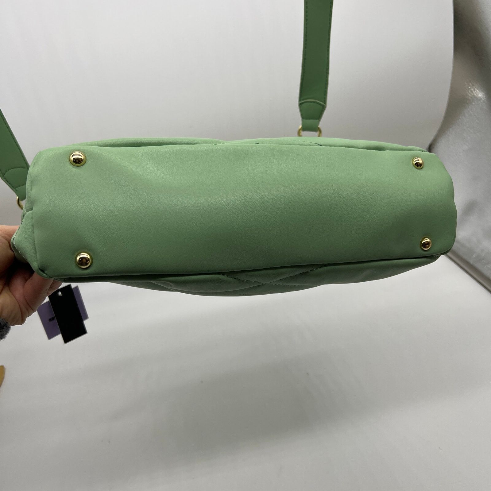 Other House of Want Convertible RFID Hobo Bag Green Fig Size ONE SIZE - 7 Thumbnail