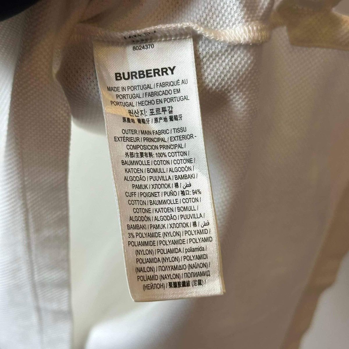 Burberry BURBERRY POLO SHIRT Size US L / EU 52-54 / 3 - 10 Thumbnail